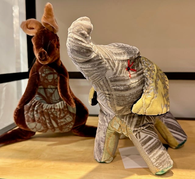 Image of One Of A Kind Velvet Animals- F/W'25 Delivery