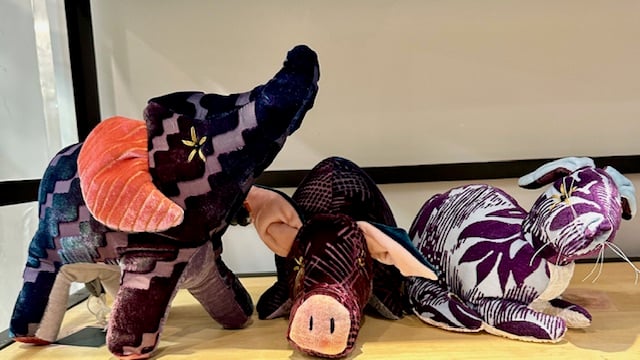 Image of One Of A Kind Velvet Animals- F/W'25 Delivery