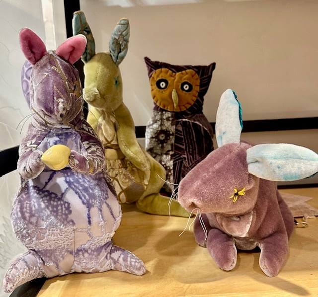 Image of One Of A Kind Velvet Animals- F/W'25 Delivery