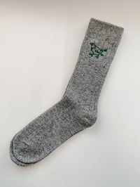 Image 2 of Hihi | Stitchbird conservation socks