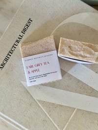 Image 2 of Earl Grey Tea & Apple Coconut Milk Sea Salt Soap Bar 