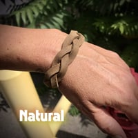 Image 8 of Leather Bracelet, Impossible Braid
