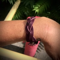 Image 6 of Leather Bracelet, Impossible Braid