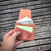 Image 5 of Gaddabout, one of one leather wallet
