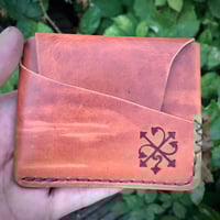 Image 2 of Gaddabout, one of one leather wallet, Duo