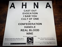 Image 3 of Ahna "S/T" LP