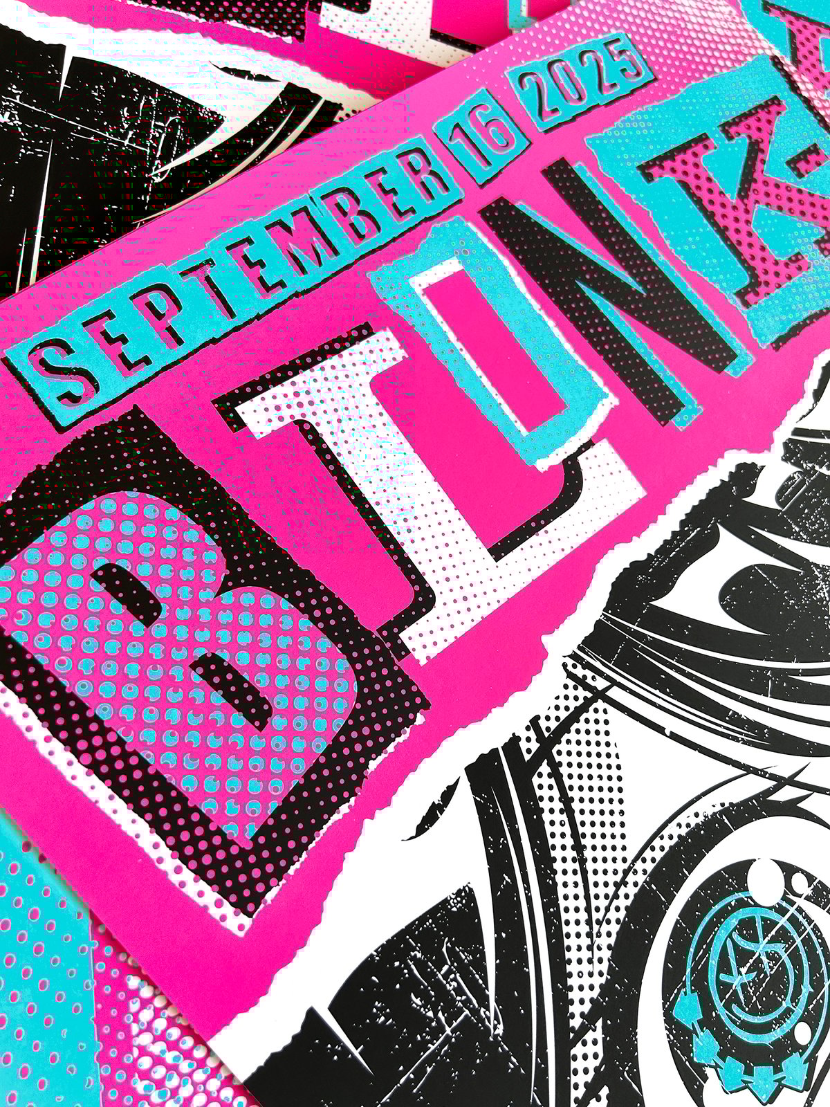 F4D Studios — Blink-182 Cincinnati Posters