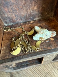 Image 4 of Women who run with the wolves brass necklace/ n9