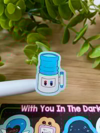 Image 3 of With You in the Dark Deltarune Stickersheet