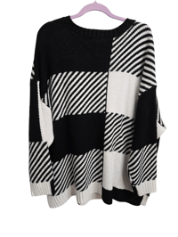 Image 2 of Black & White Size 2X Sweater