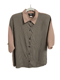 Image 1 of Tofy Size 14 Brown Button-up 