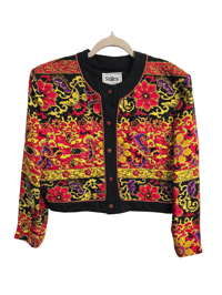 Image 1 of Crop Quilt Size 12 Blazer