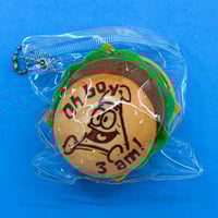 Image 4 of "Oh Boy 3am" Burger Charm