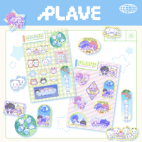 PLAVE sticker sheets