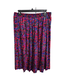Image 2 of Pleated Floral Skirt