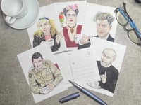 Average Joes postcard set