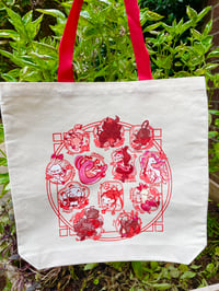 PokeZodiac Canvas Tote Bag