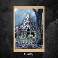 Image 1 of You're my favorite adventure buddy greeting card