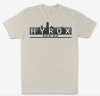 Image 2 of Hyrox Dallas 2025 Skyline Tee (Sand)