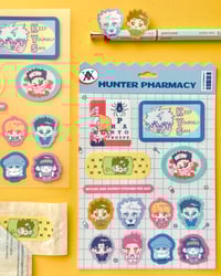 Image 1 of HunterxHunter Pharmacy Sticker Sheet 