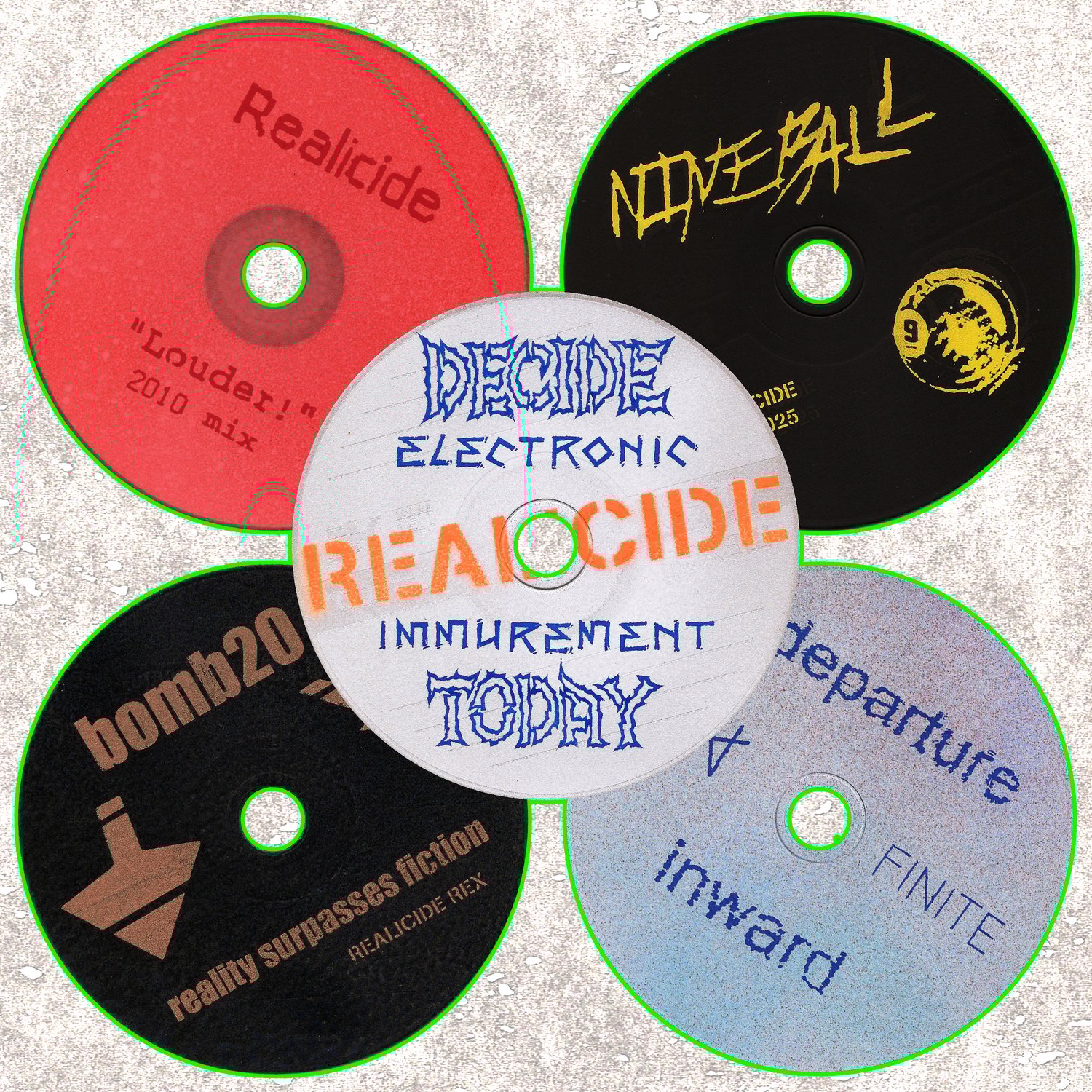 September 2025 hand-printed CDr's