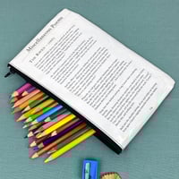 Image 2 of Edgar Allan Poe: The Collected Tales and Poems, The Raven Book Page Pencil Case 