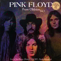 Image 1 of Pink Floyd – From Oblivion Volume 1: Live in San Diego 1971 (Blue Vinyl, Limited Edition)