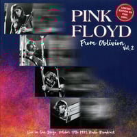Image 1 of Pink Floyd – From Oblivion Volume 2: Live in San Diego, 1971 (Pink Vinyl, Limited Edition)