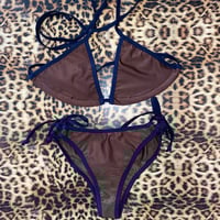 Image 1 of * ੈ♡‧ ₊ small tie side bella bottoms & small-medium regular cup *