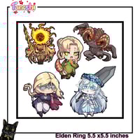 Image 2 of Elden Ring Chibi Sticker Sheets v.3/4