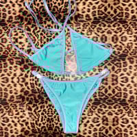 Image 1 of * ੈ♡‧₊ small brazilian bottoms & medium midi cup