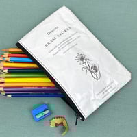 Image 1 of Dracula Book Page Pencil Case, Bram Stoker