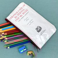Image 1 of Dr. Jekyll and Mr Hyde Book Page Pencil Case 