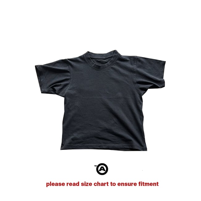 300GSM 'Washed Black' Tee