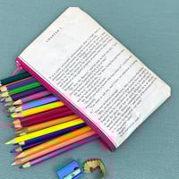 Image 2 of Pride and Prejudice, Jane Austen Book Page Pencil Case 