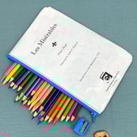 Image 1 of Les Miserables Book Page Pencil Case