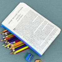 Image 2 of Les Miserables Book Page Pencil Case