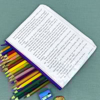 Image 2 of Alice’s Adventures in Wonderland Book Page Pencil Case