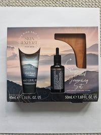 Image 1 of The Kind Edit Co Skin Expert Men's Beard Grooming Set 3pc