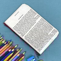 Image 2 of The Fellowship of the Rings, Lord of the Rings Book Page Pencil Case, JRR Tolkien