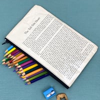 Image 3 of Edgar Allan Poe Book Page Pencil Case