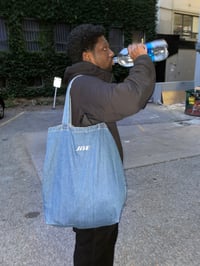 Image 5 of DENIM TOTE