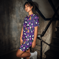 Image 1 of Studio Purr: Purr-anormal Activities T-shirt dress