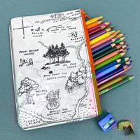 Image 1 of Winnie the Pooh Book Page PencilCase