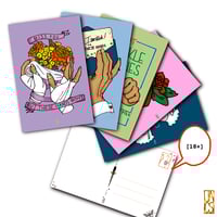Image 1 of (18+) Hate Mail Deluxe Postcard(s)