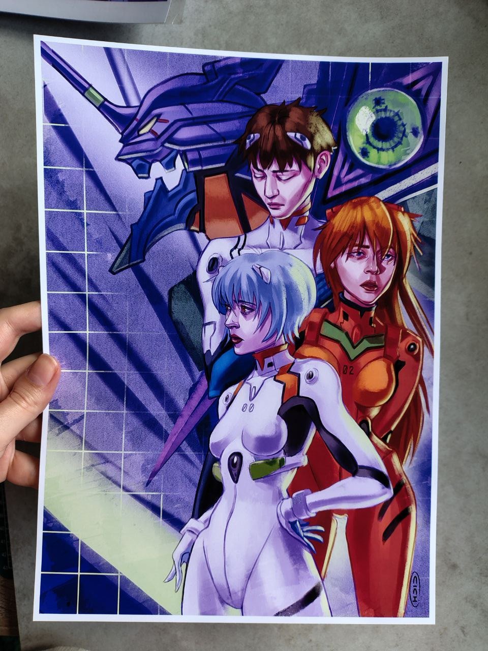 Image of Eva A4 art print