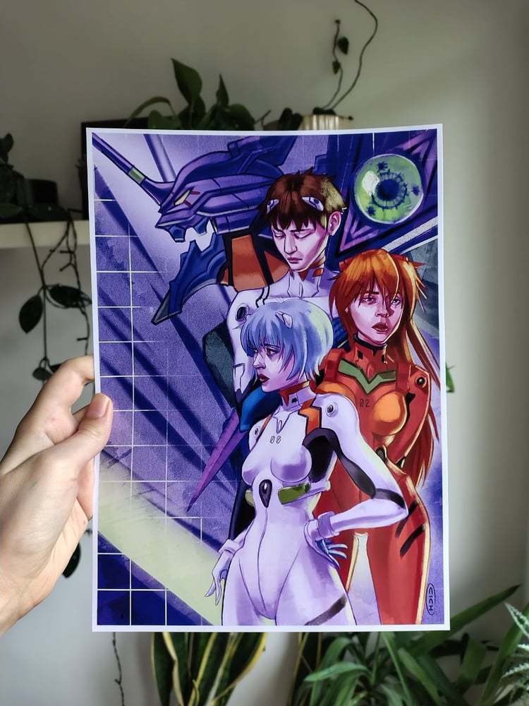Image of Eva A4 art print