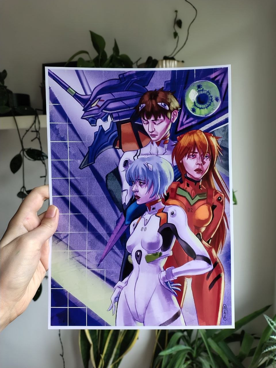Image of Eva A4 art print