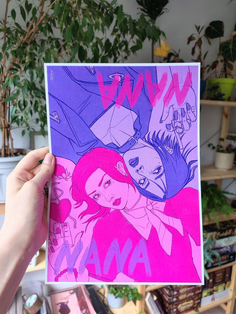 Image of Nana A4 art print