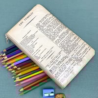 Image 2 of Shakespeare: The Complete Works, Book Page Pencil Case, The Tempest